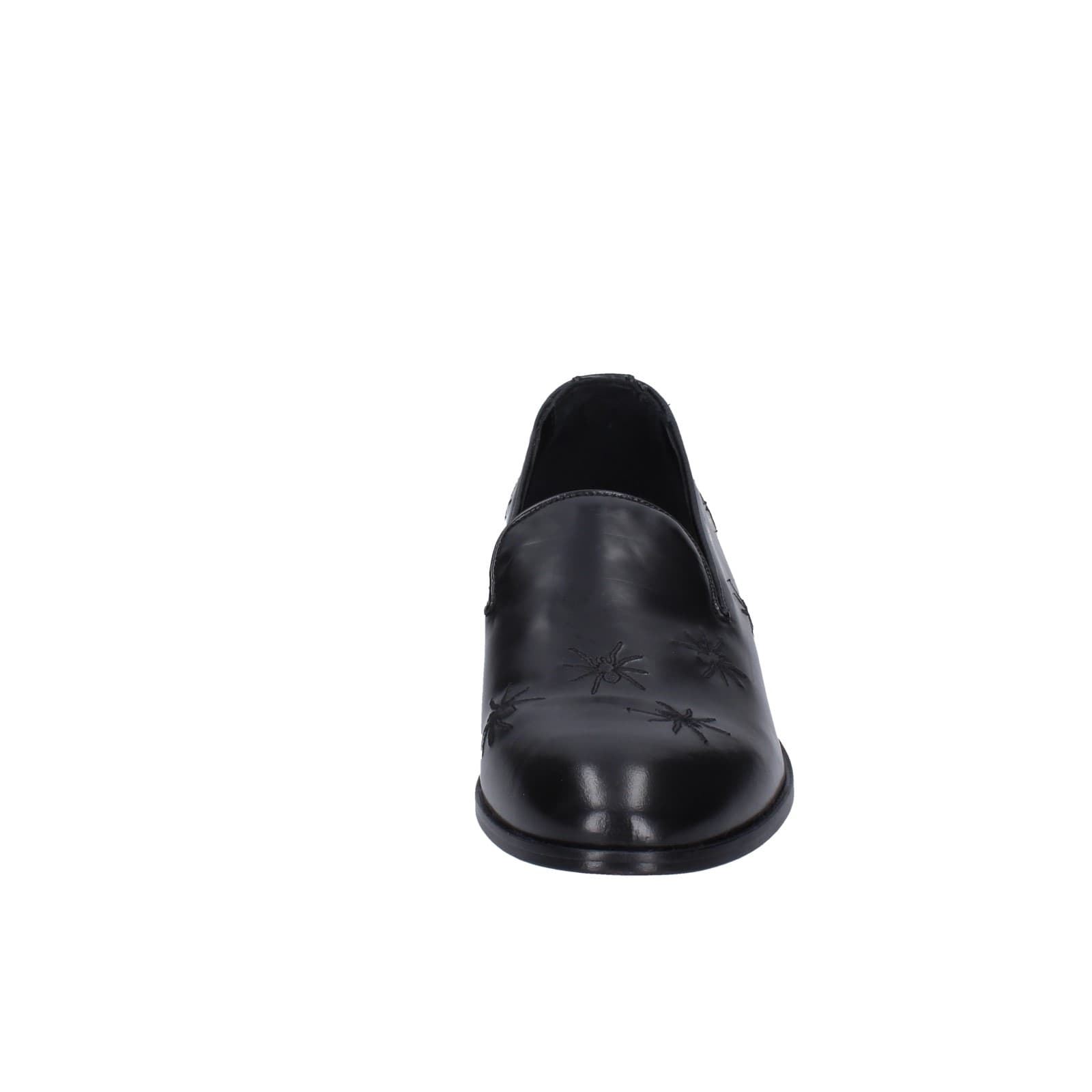 scarpe uomo EVEET mocassini nero pelle EZ231 Fino Al -60%