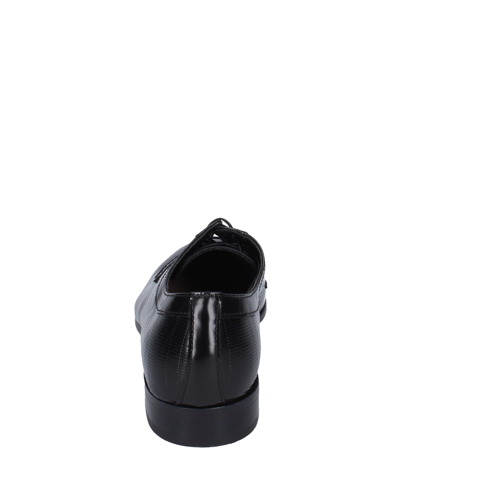 scarpe uomo EVEET classiche nero pelle EZ116 Offerte